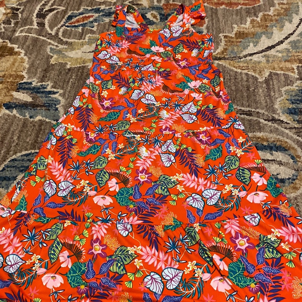 Sleeveless Summer dress Girls Size Lg (10/12)